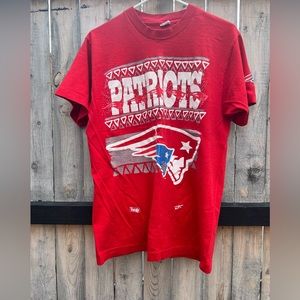 Vintage New England Patriots Team NFL TShirt 1993